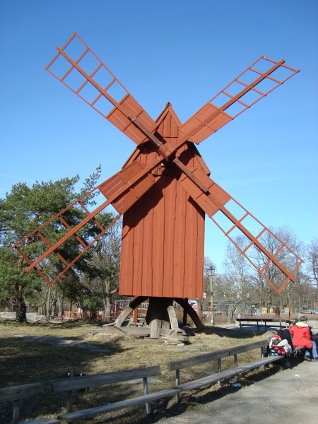 Windmühle_rot